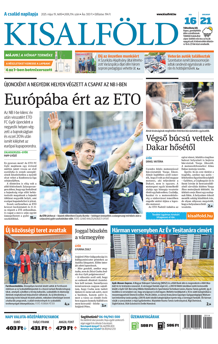 Lapszám: 2025.05.19.