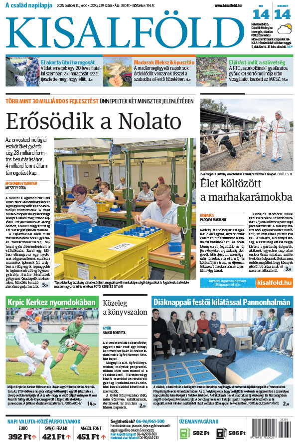 Lapszám: 2025.10.14.