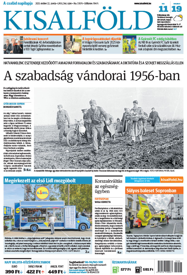 Lapszám: 2025.10.22.