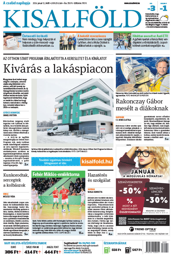 Lapszám: 2026. 01. 12.