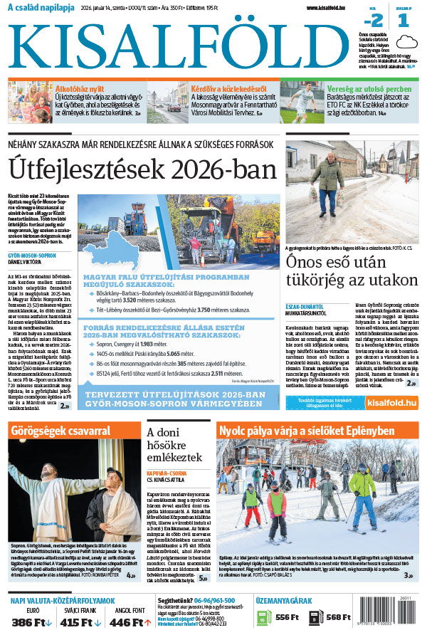 Lapszám: 2026. 01. 14.