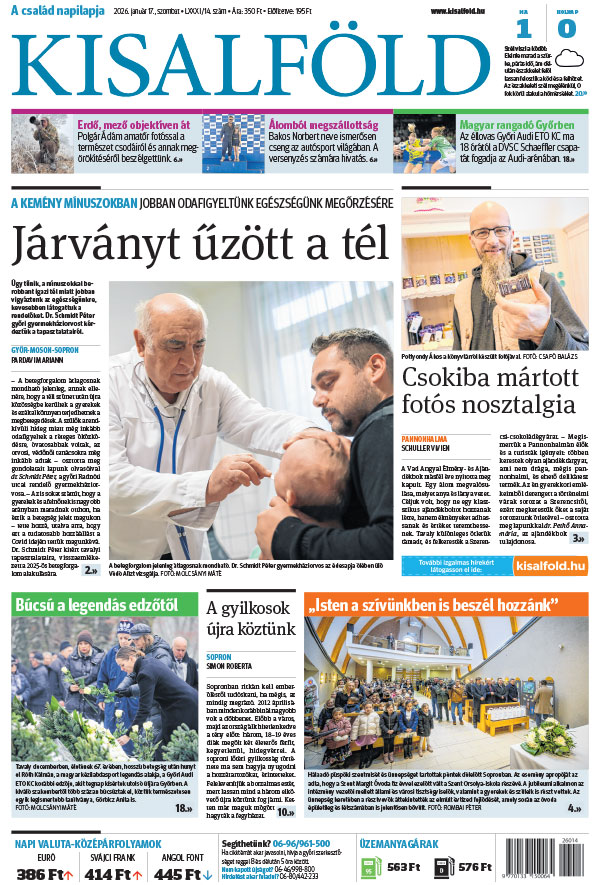 Lapszám: 2026. 01. 17.