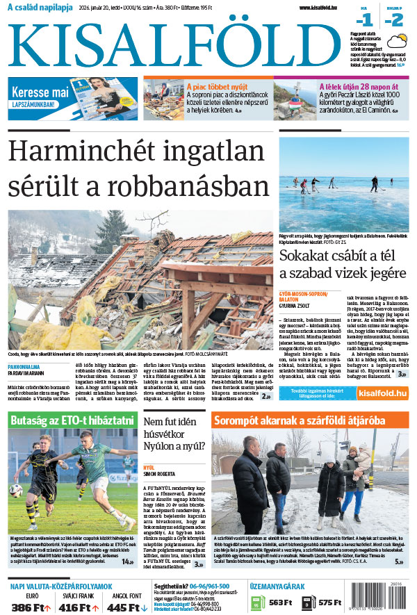 Lapszám: 2026. 01. 20.