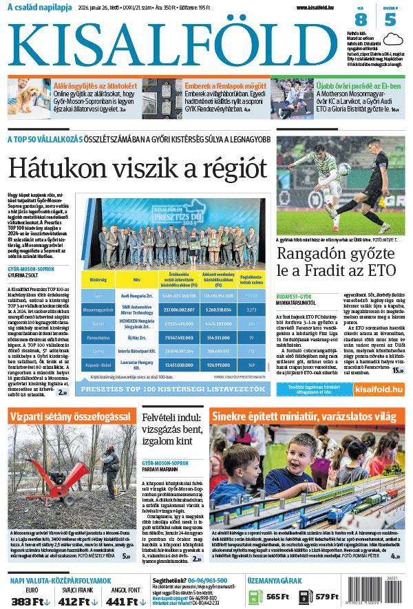 Lapszám: 2026. 01. 26.