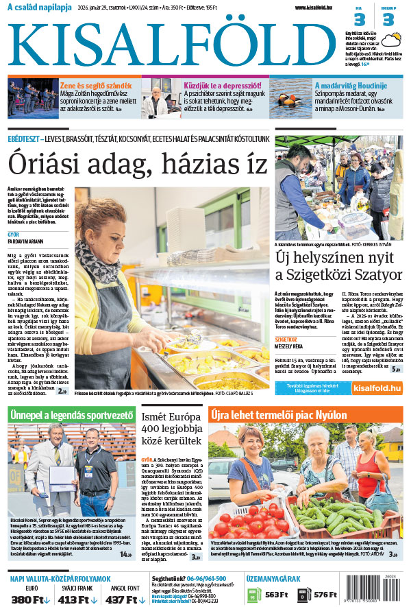 Lapszám: 2026. 01. 29.