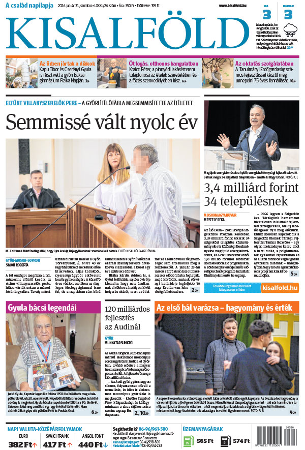 Lapszám: 2026. 01. 31.