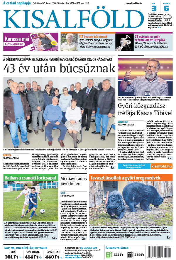 Lapszám: 2026. 02. 03.