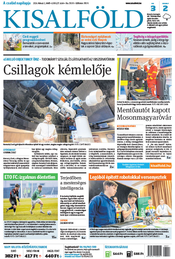 Lapszám: 2026. 02. 02.