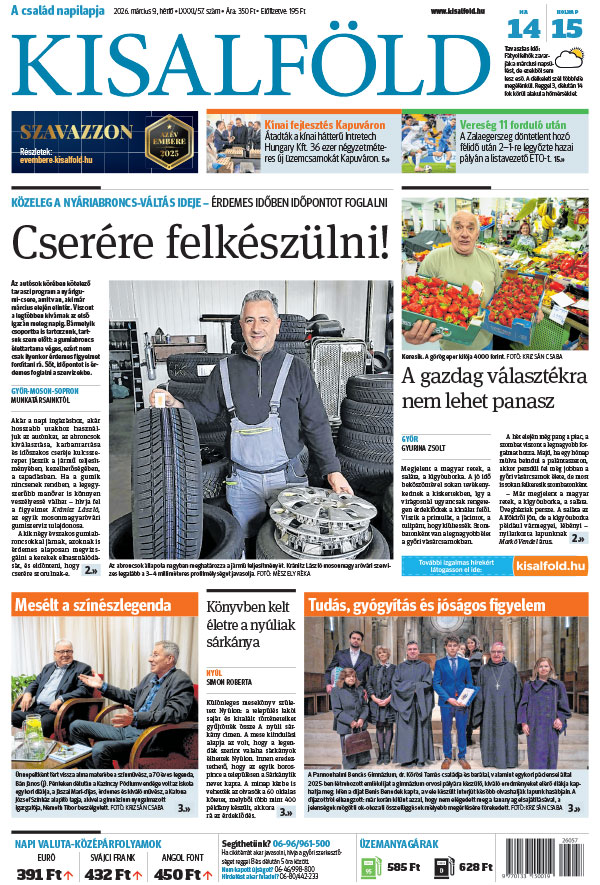 Lapszám: 2026. 03. 09.