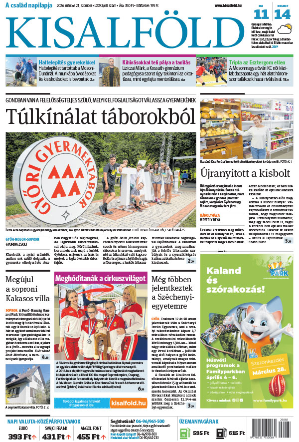 Lapszám: 2026. 03. 21.