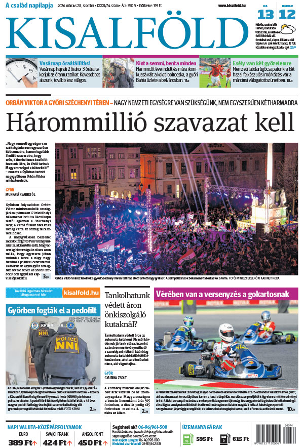 Lapszám: 2026. 03. 28.