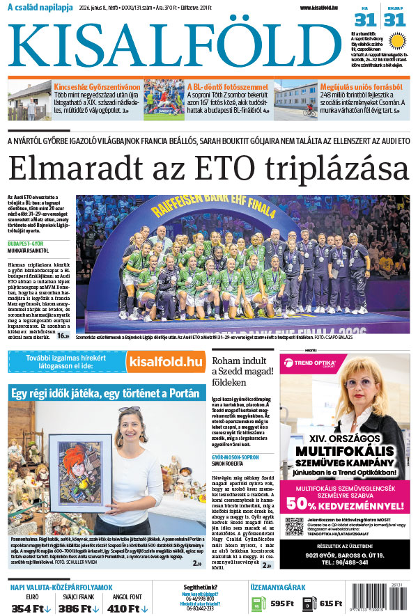 Lapszám: 2026. 06. 08.