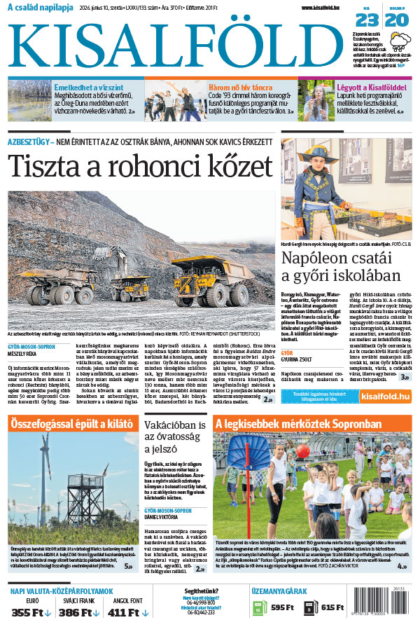 Lapszám: 2026. 06. 10.