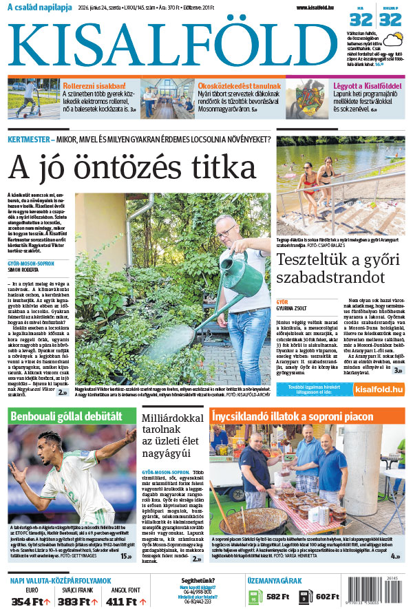 Lapszám: 2026. 06. 24.