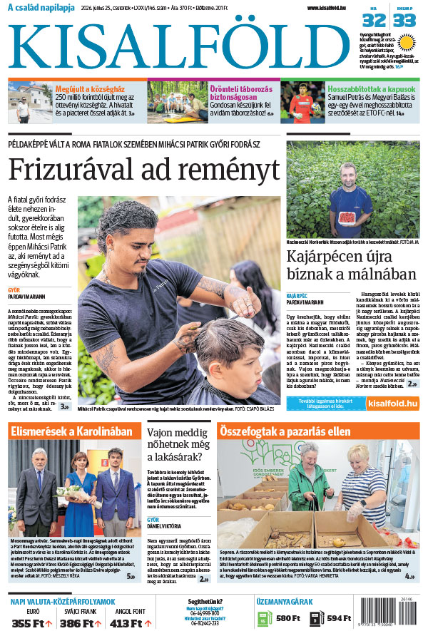 Lapszám: 2026. 06. 25.