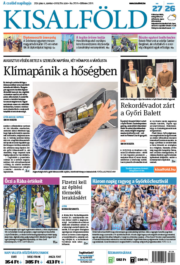 Lapszám: 2026. 07. 04.