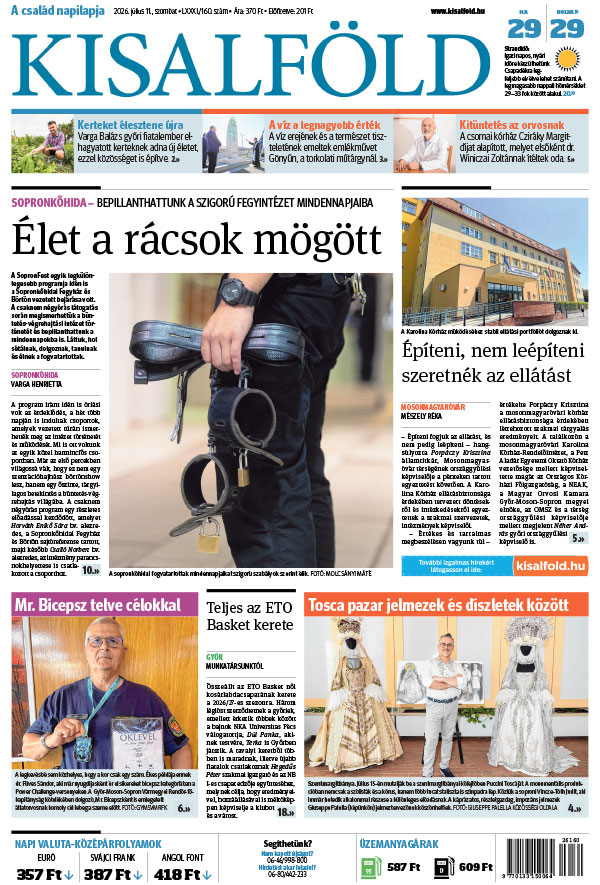 Lapszám: 2026. 07. 11.