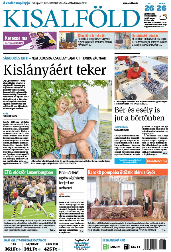 Lapszám: 2026. 07. 21.