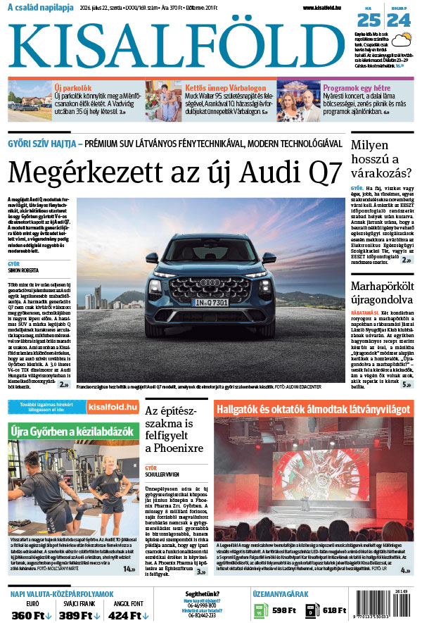 Lapszám: 2026. 07. 22.