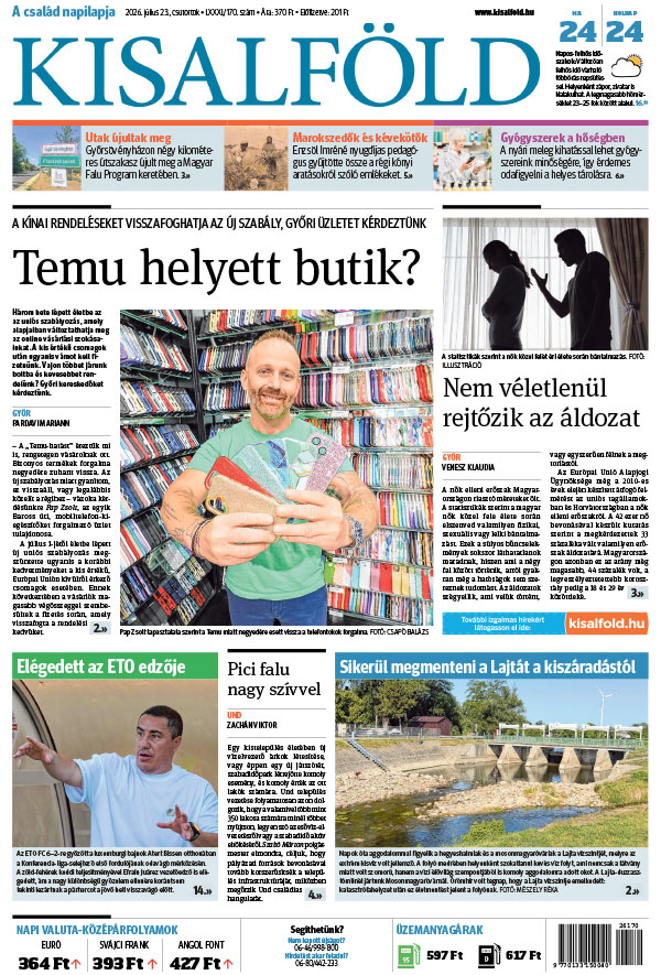 Lapszám: 2026. 07. 23.